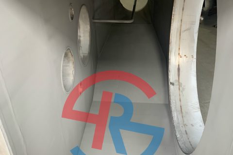 锂电喂料设备喷涂碳化钨耐磨涂层