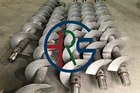污泥叠螺绞龙订做加喷涂碳化钨涂层