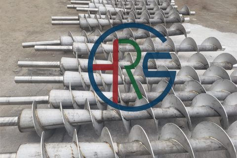 叠螺机螺旋轴制作